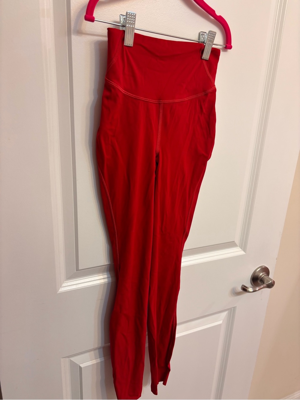 lululemon athletica Red High-Rise Leggings